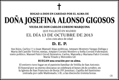 Josefina Alonso Gigosos